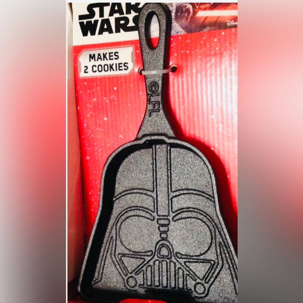 Star Wars Darth Vader Baking Skillet Cast Iron Plus Christmas Cookie Mix